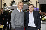 Dr. Holger Enßlin mit Hans Mahr (© Astra)